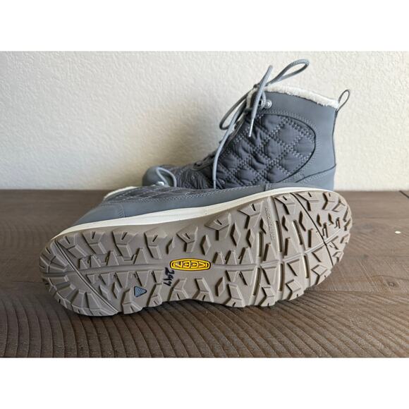 KEEN Terradora II Wintry Waterproof Boots Women’s Size 8 1/2 Gray Winter Snow - Picture 6 of 10